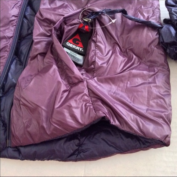 GERRY REVERSIBLE QUILTED PUFFY VEST NWOT SMALL - Picture 6 of 14